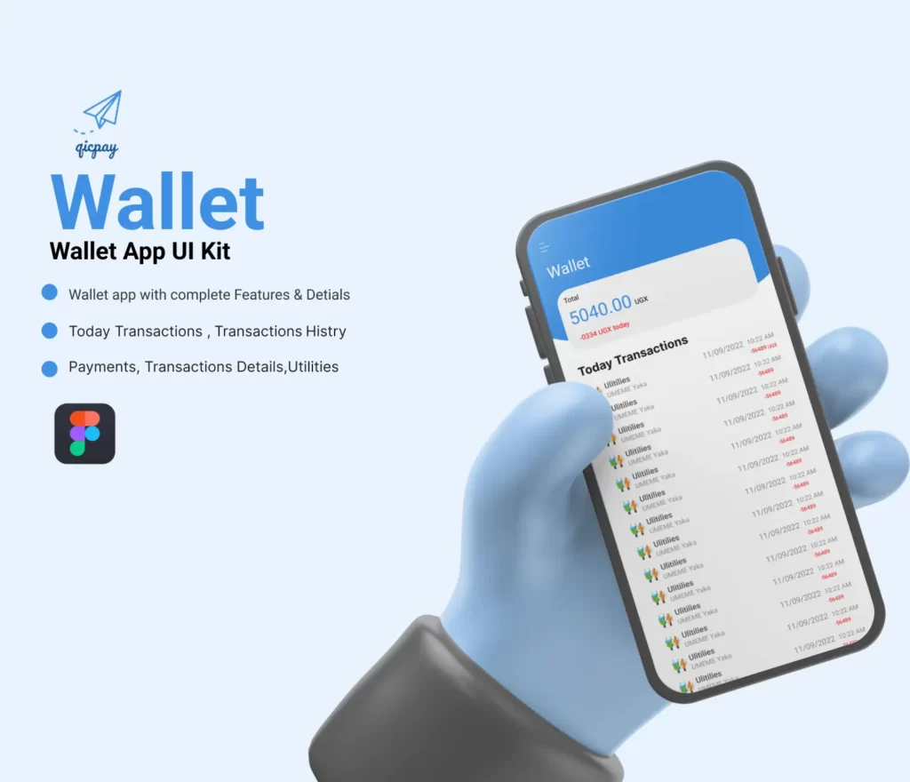 Wallet App UI Design Expert